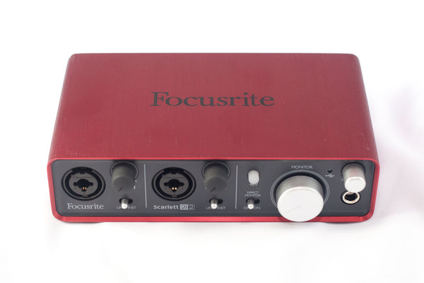 【新品未使用】 Focusrite Scarlett 2i2 Focusrite Scarlett 2i2 (4th Gen) 2in 2out オーディオ